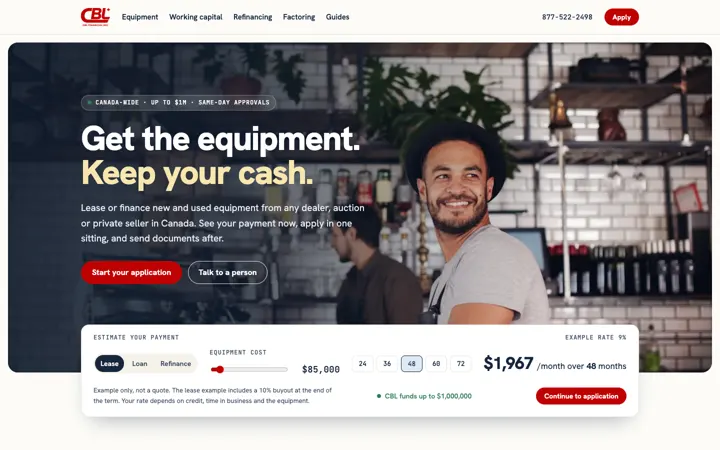 CBL Financial website